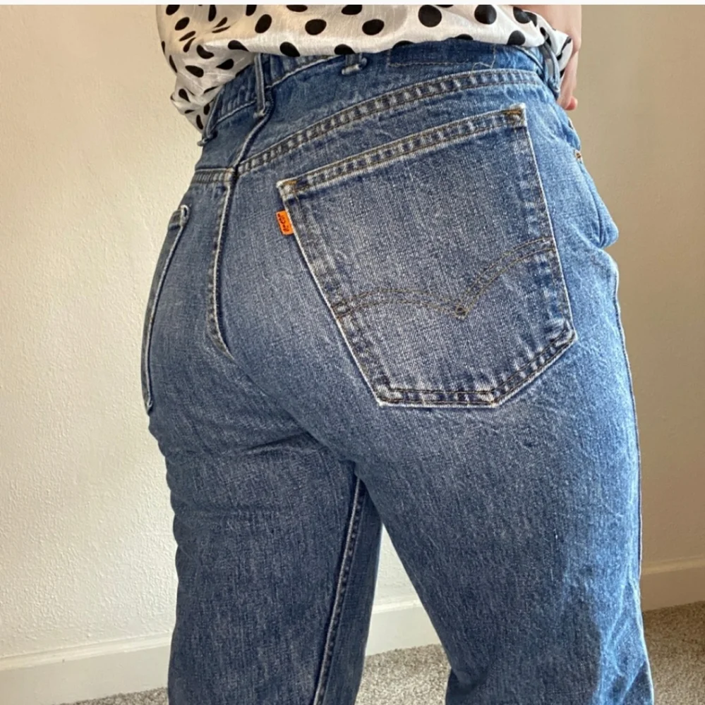 Vintage Levi's Orange Tab high waist 505's 38x32 - Picture 1 of 9